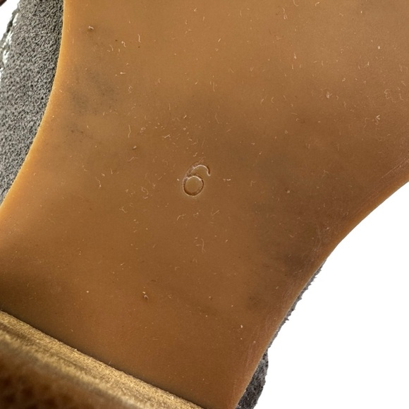 JEFFREY CAMPBELL Taggart Suede Cut Out Booties Ankle Boots Gray Size 6 - Picture 12 of 13